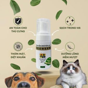 sữa tắm cho chó mèo