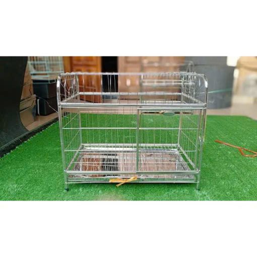 Lồng inox vòm tròn cho thú cưng - Ảnh 3