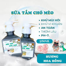 sữa tắm khử mùi hôi cho thú cưng
